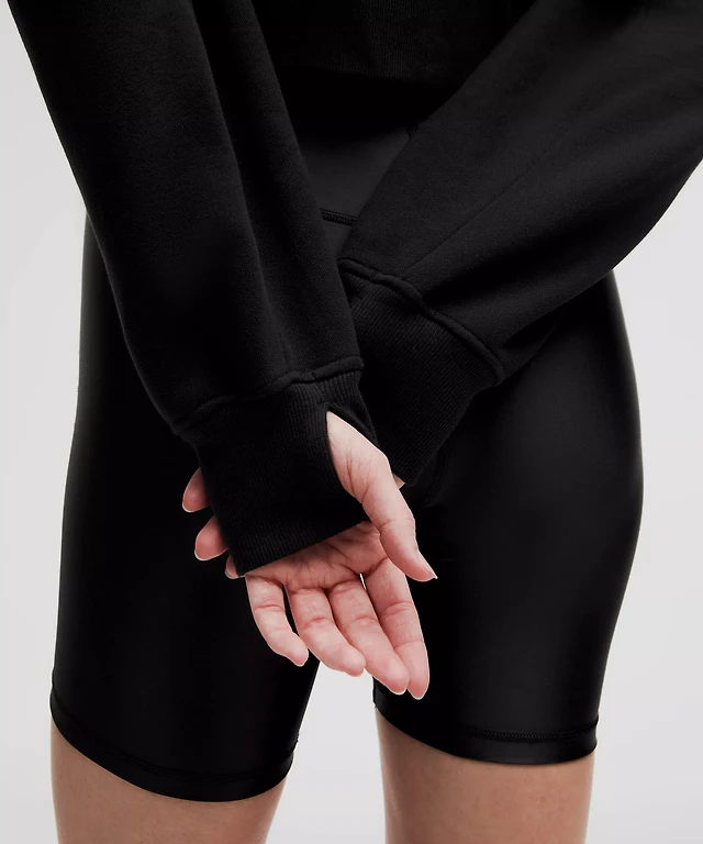 Scuba Oversized Half-Zip Hoodie