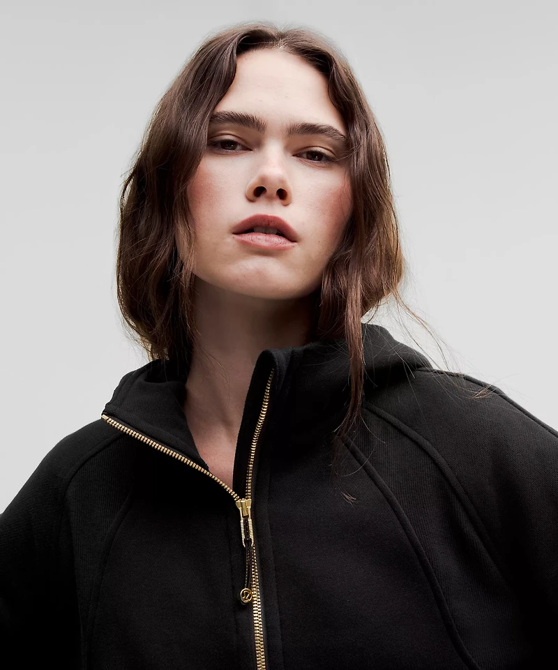 Scuba Oversized Half-Zip Hoodie | Women's Hoodies & Sweatshirts
