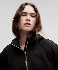 Scuba Oversized Half-Zip Hoodie | Women's Hoodies & Sweatshirts