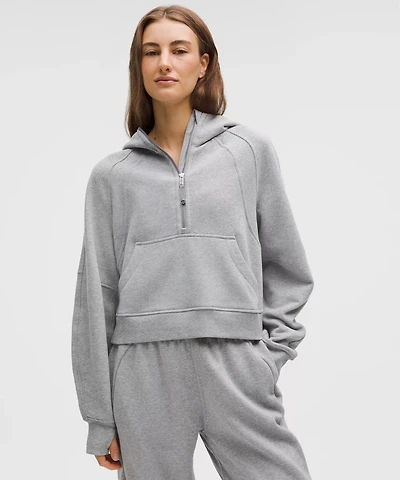 Scuba Oversized Half-Zip Hoodie | Women's Hoodies & Sweatshirts
