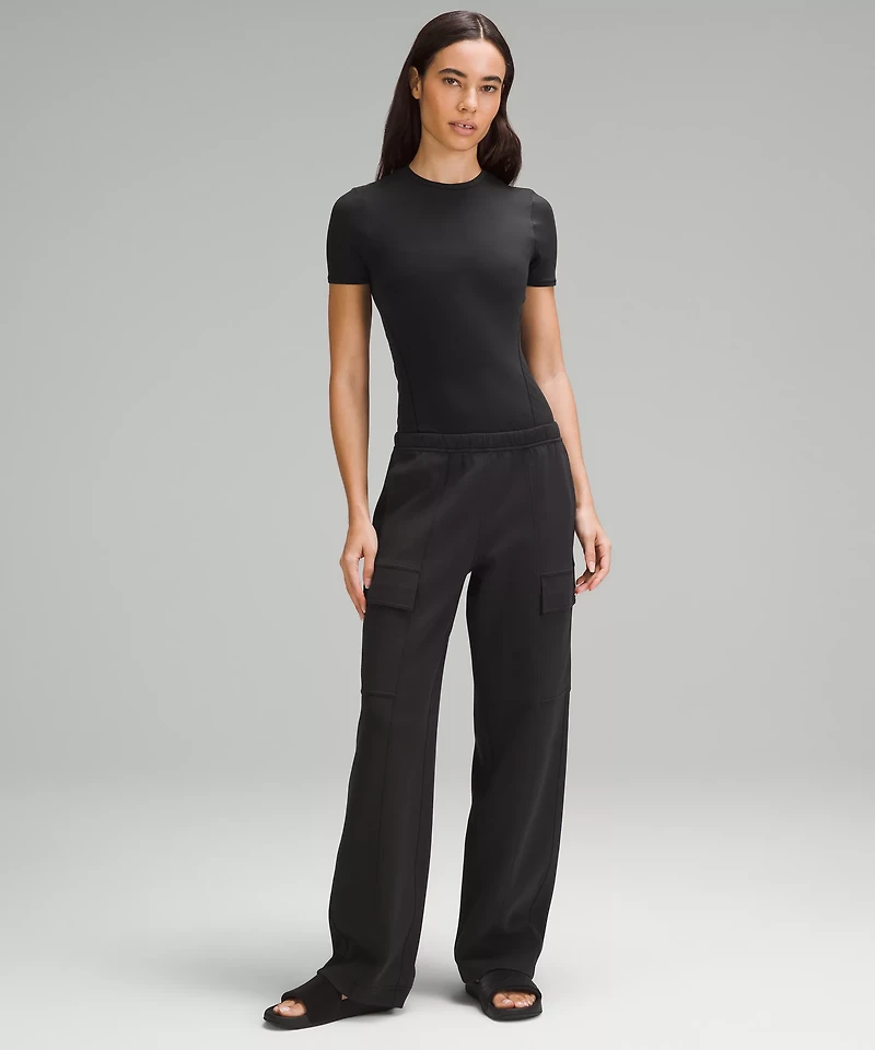 Wundermost Ultra-Soft Nulu Hip-Length Crewneck Shirt | Women's Short Sleeve Shirts & Tee's