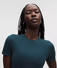 Wundermost Ultra-Soft Nulu Hip-Length Crewneck Shirt