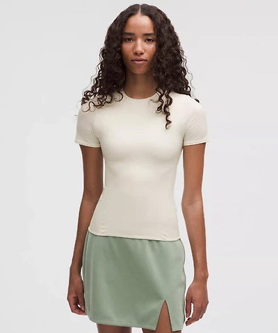 Wundermost Ultra-Soft Nulu Hip-Length Crewneck Shirt | Women's Short Sleeve Shirts & Tee's