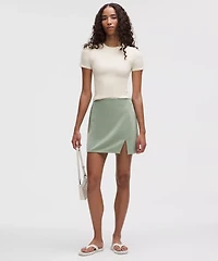 Wundermost Ultra-Soft Nulu Hip-Length Crewneck Shirt | Women's Short Sleeve Shirts & Tee's