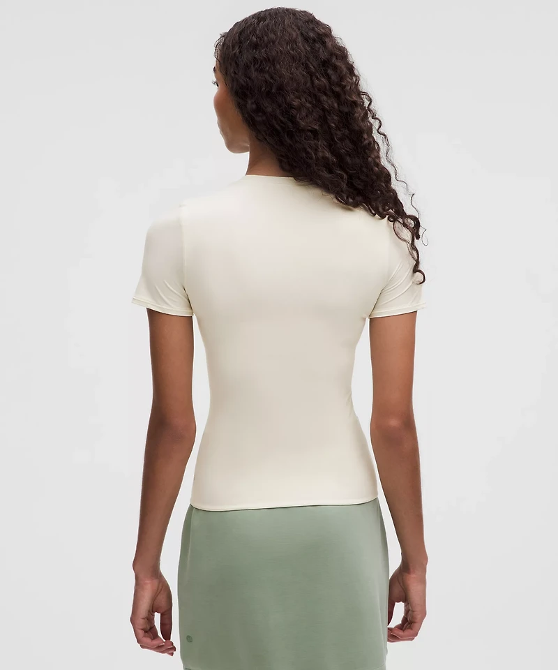 Wundermost Ultra-Soft Nulu Hip-Length Crewneck Shirt | Women's Short Sleeve Shirts & Tee's