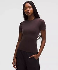 Wundermost Ultra-Soft Nulu Hip-Length Crewneck Shirt | Women's Short Sleeve Shirts & Tee's