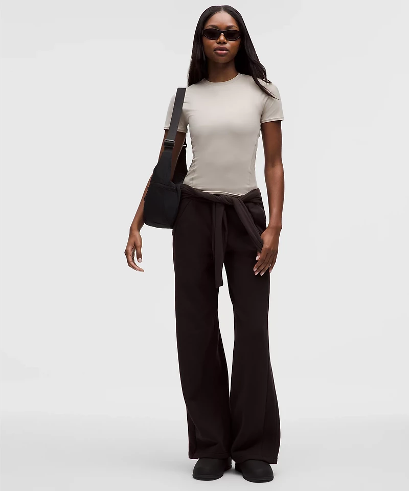 Wundermost Ultra-Soft Nulu Hip-Length Crewneck Shirt