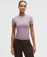Wundermost Ultra-Soft Nulu Hip-Length Crewneck Shirt