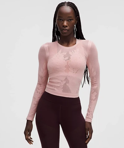 RevealKnit Floral Long-Sleeve Shirt