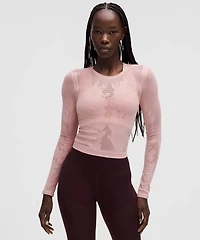 RevealKnit Floral Long-Sleeve Shirt