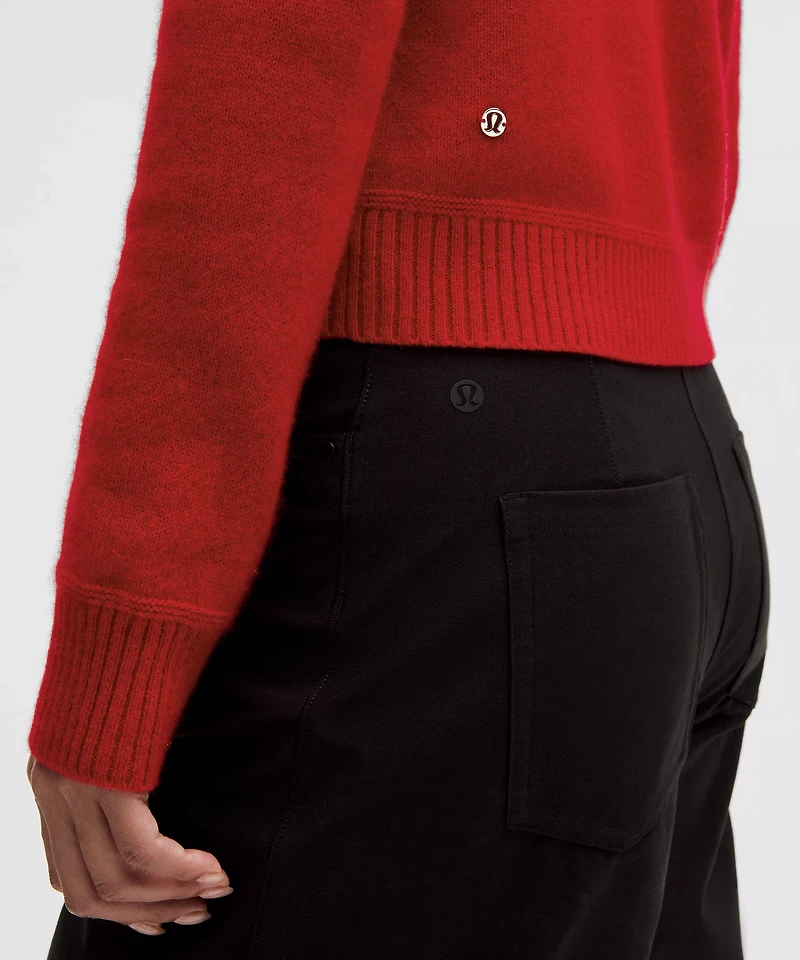 Cashmere Slim-Fit Crewneck Sweater | Women's Sweaters