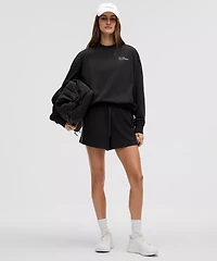 Heavyweight Cotton Crewneck Long-Sleeve Shirt