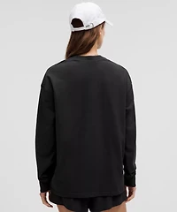Heavyweight Cotton Crewneck Long-Sleeve Shirt