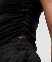 Sculpt Cinched Short-Sleeve Shirt | Women's Short Sleeve Shirts & Tee's