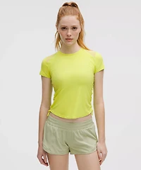 Sculpt Cinched Short-Sleeve Shirt