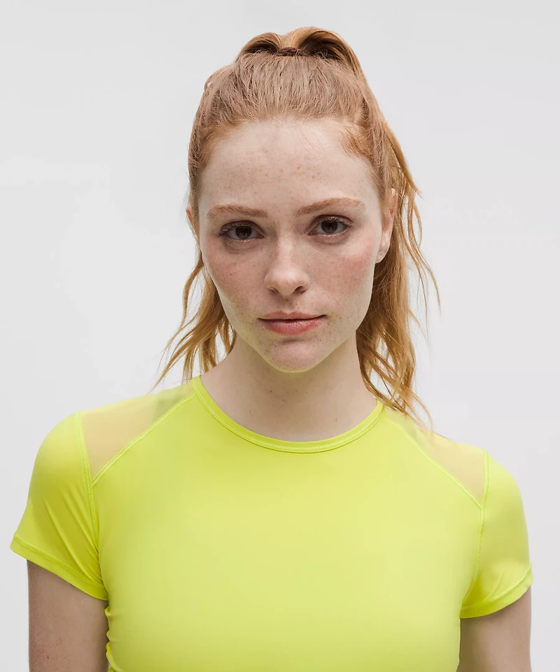 Sculpt Cinched Short-Sleeve Shirt