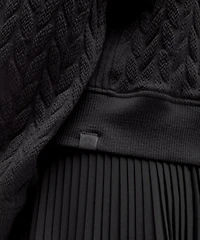 Engineered Warmth Cable-Knit Half Zip | Women's Hoodies & Sweatshirts