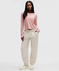 Modal Relaxed-Fit Lounge Long-Sleeve Shirt