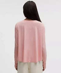 Modal Relaxed-Fit Lounge Long-Sleeve Shirt