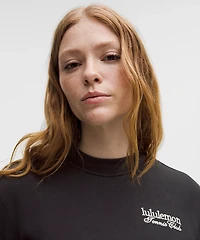 Cotton French Terry Crewneck Pullover *Tennis Club | Women's Hoodies & Sweatshirts
