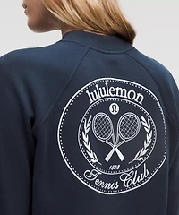 Cotton French Terry Crewneck Pullover *Tennis Club