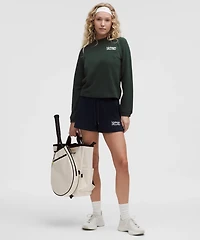 Cotton French Terry Crewneck Pullover *Tennis Club | Women's Hoodies & Sweatshirts