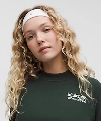 Cotton French Terry Crewneck Pullover *Tennis Club | Women's Hoodies & Sweatshirts