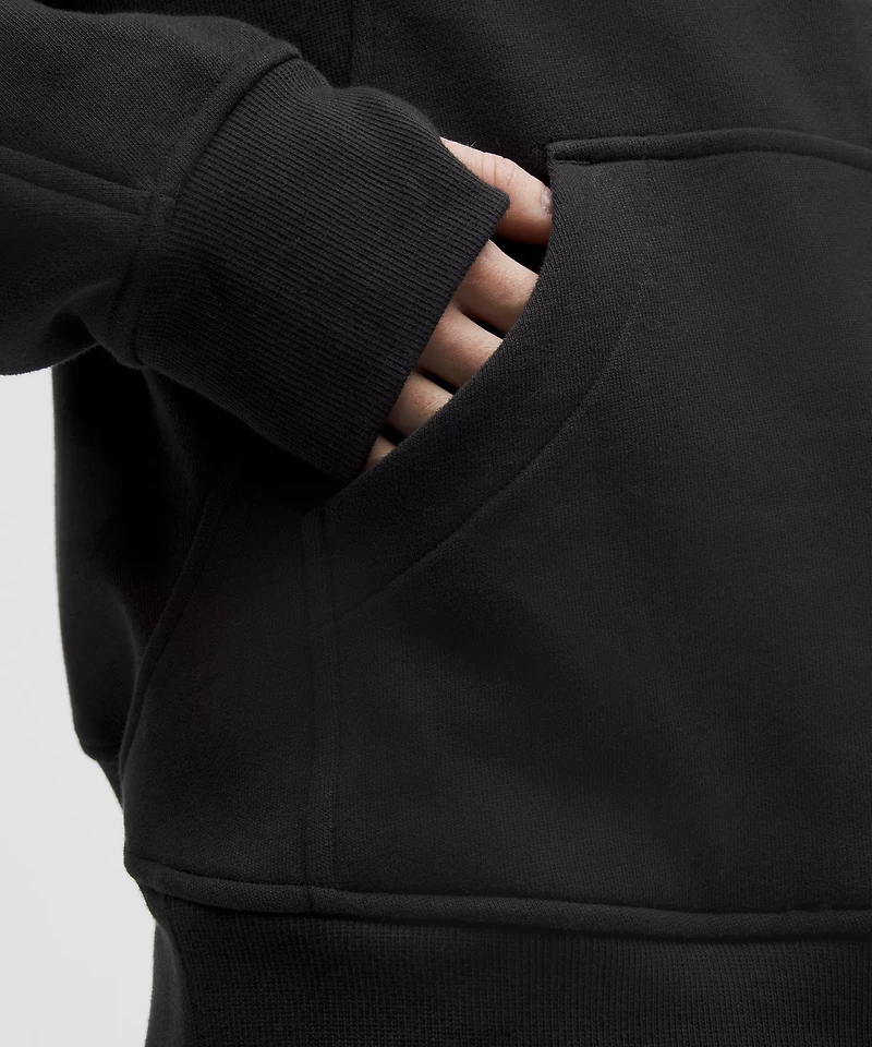 Scuba Oversized Funnel-Neck Half Zip *Long