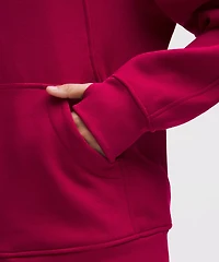 Scuba Oversized Funnel-Neck Half Zip *Long