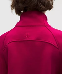 Scuba Oversized Funnel-Neck Half Zip *Long