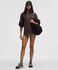 Scuba Oversized Funnel-Neck Half Zip *Long