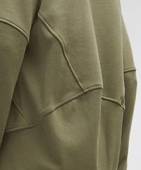 Scuba Oversized Funnel-Neck Half Zip *Long | Women's Hoodies & Sweatshirts