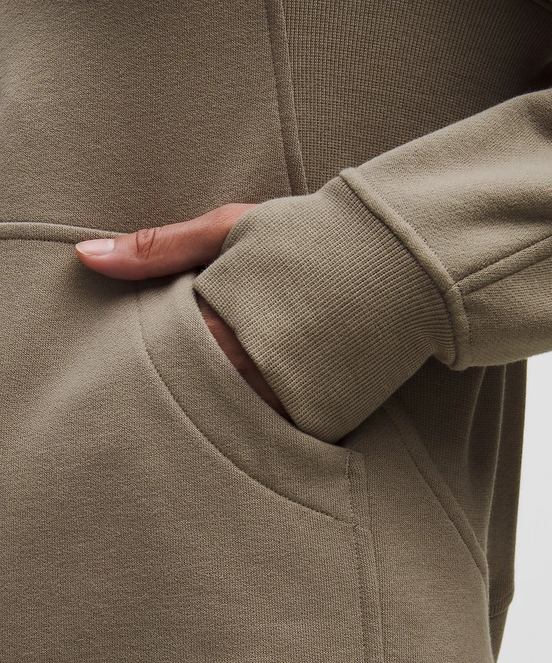 Scuba Oversized Funnel-Neck Half Zip *Long | Women's Hoodies & Sweatshirts