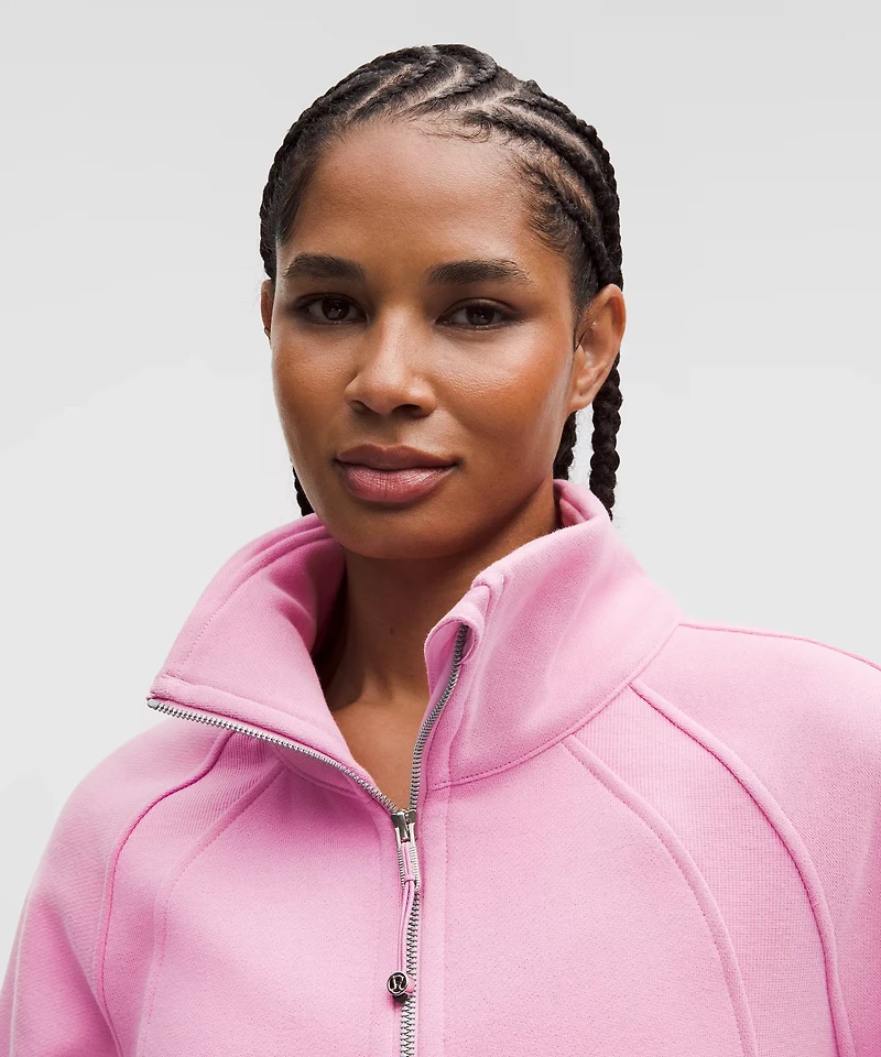 Scuba Oversized Funnel-Neck Half Zip *Long | Women's Hoodies & Sweatshirts
