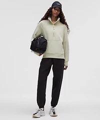 Scuba Oversized Funnel-Neck Half Zip *Long | Women's Hoodies & Sweatshirts