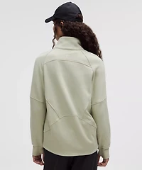 Scuba Oversized Funnel-Neck Half Zip *Long | Women's Hoodies & Sweatshirts