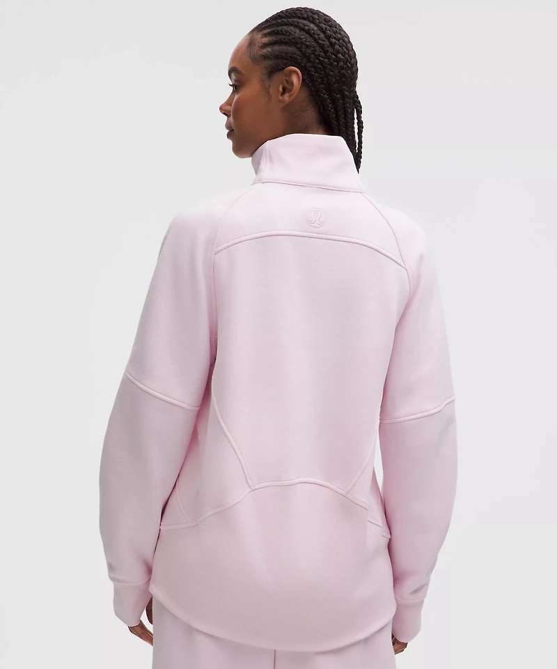 Scuba Oversized Funnel-Neck Half Zip *Long | Women's Hoodies & Sweatshirts