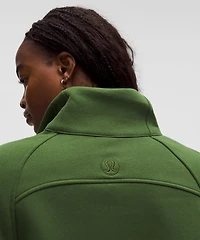 Scuba Oversized Funnel-Neck Half Zip *Long