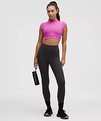 Wunder Train Super Cropped Short-Sleeve Shirt | Women's Short Sleeve Shirts & Tee's