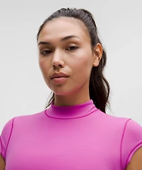 Wunder Train Super Cropped Short-Sleeve Shirt | Women's Short Sleeve Shirts & Tee's