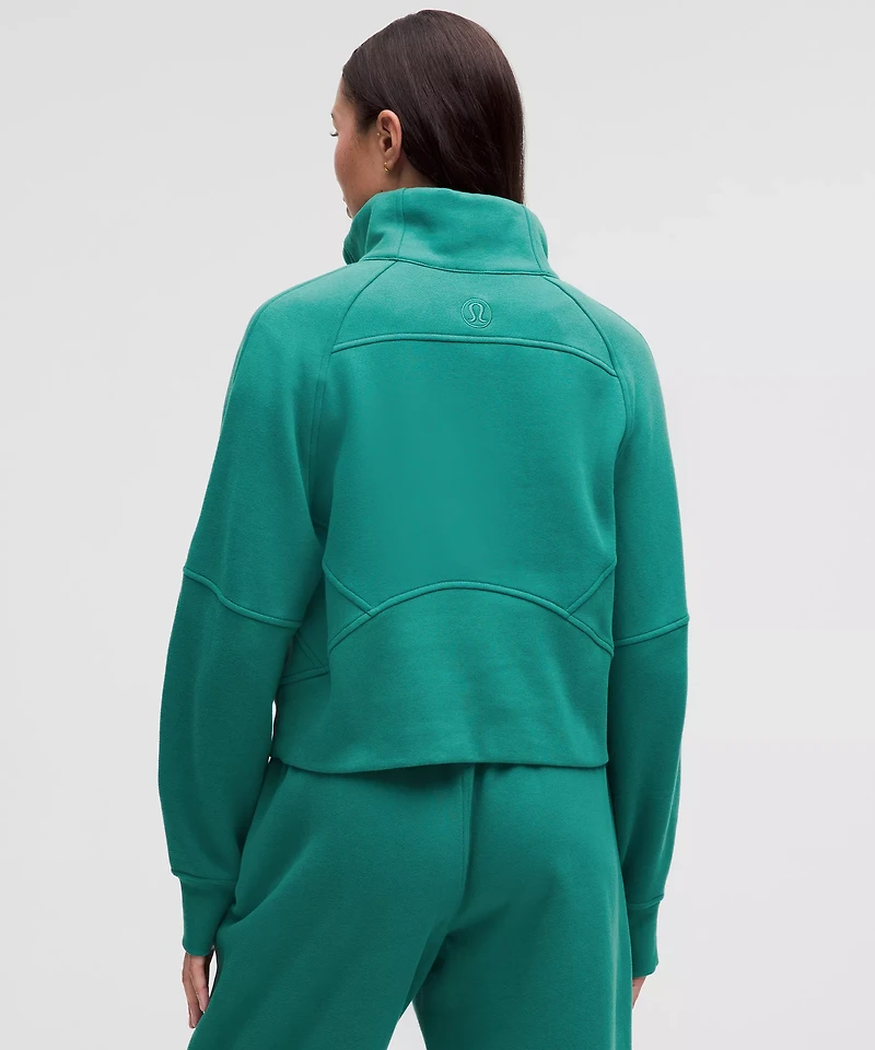 Scuba Oversized Funnel-Neck Half Zip | Women's Hoodies & Sweatshirts