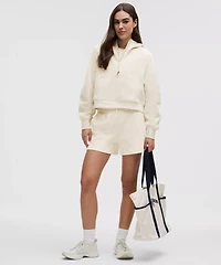 Scuba Oversized Half-Zip Hoodie