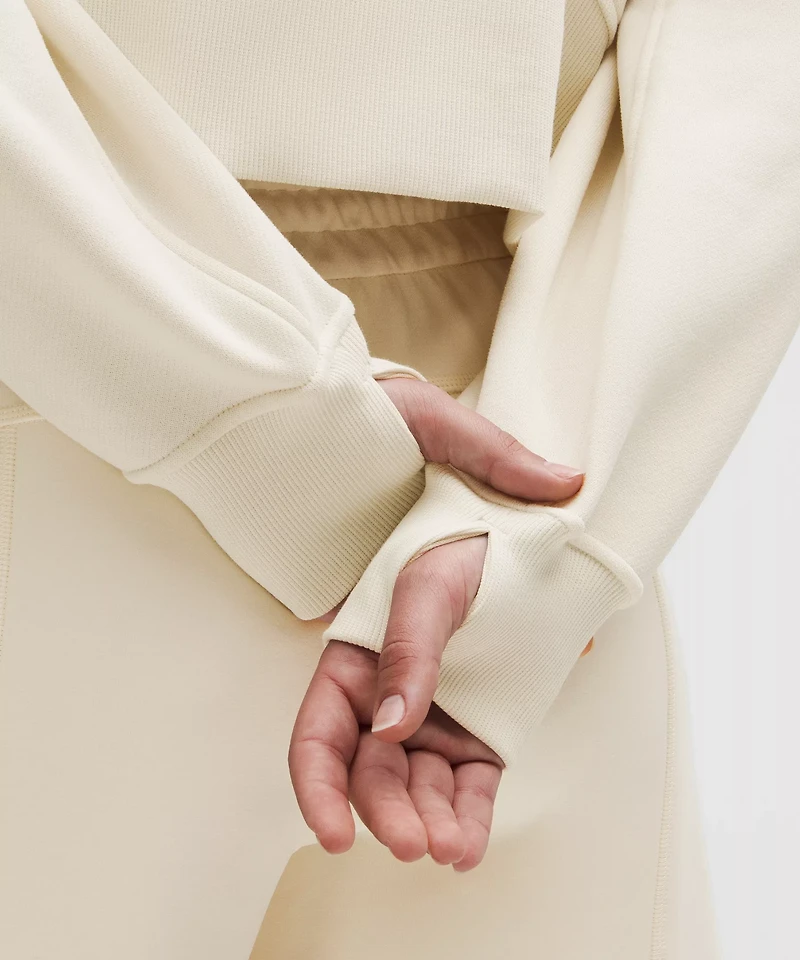 Scuba Oversized Half-Zip Hoodie