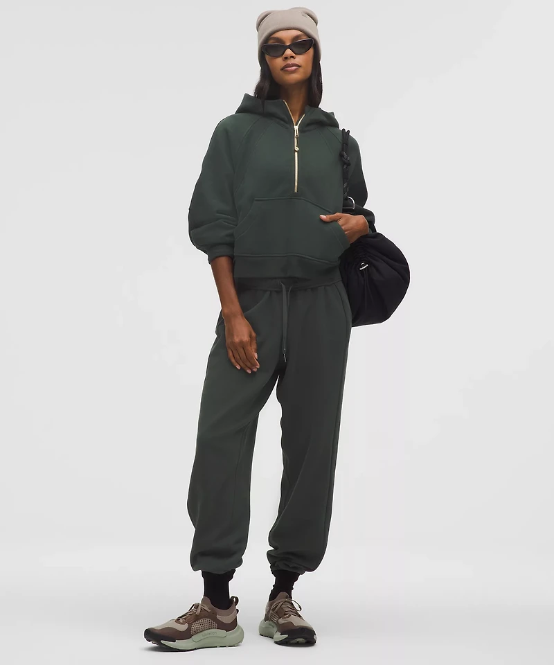 Scuba Oversized Half-Zip Hoodie