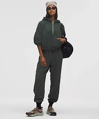 Scuba Oversized Half-Zip Hoodie