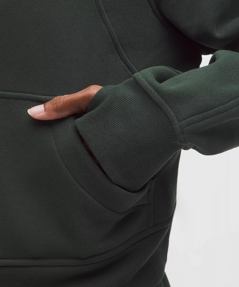 Scuba Oversized Half-Zip Hoodie