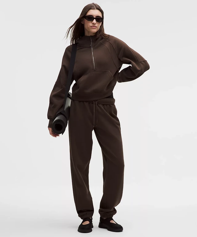 Scuba Oversized Half-Zip Hoodie