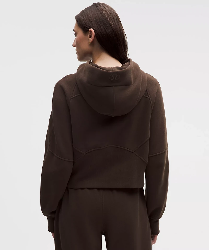 Scuba Oversized Half-Zip Hoodie