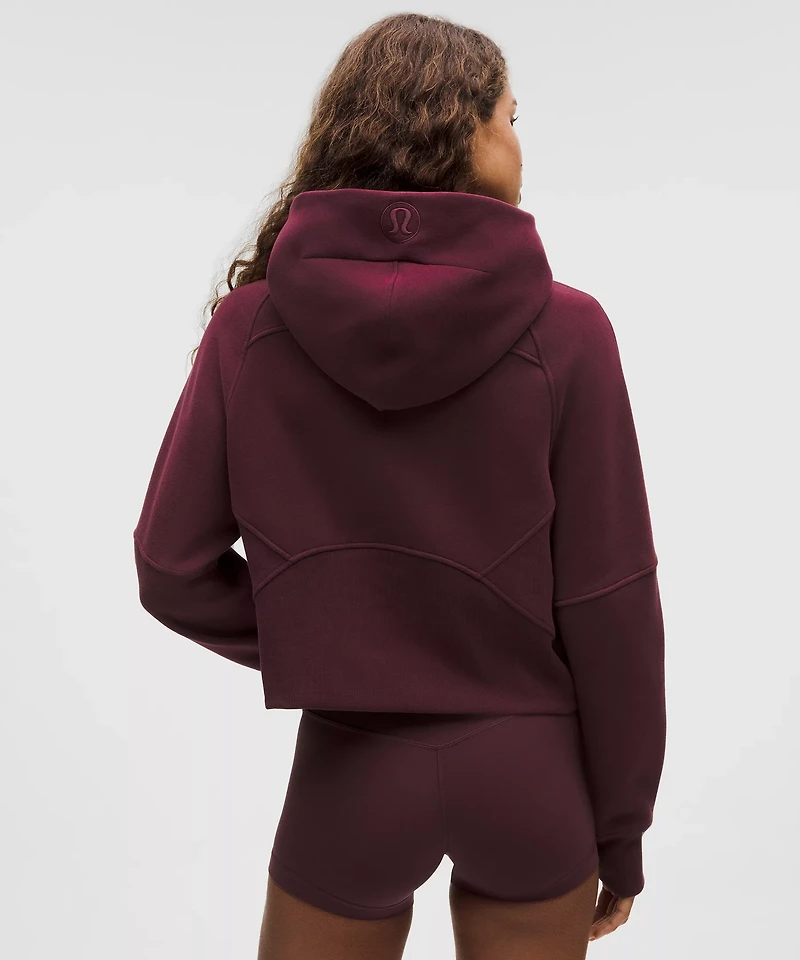 Scuba Oversized Half-Zip Hoodie