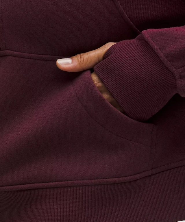 Scuba Oversized Half-Zip Hoodie